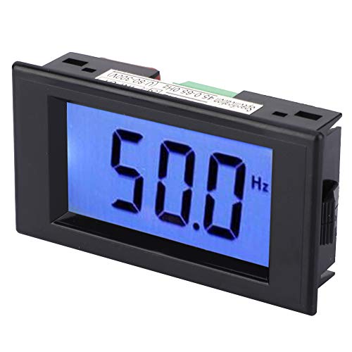 ZAICOLER Frequenzmesser, AC80-300V Wechselstromfrequenzmesser Hertz-Messfrequenz mit LCD-Bildschirm für Herkömmliche Spannungen Messen von ZAICOLER