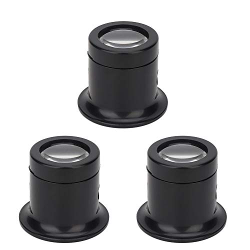 ZAICOLER Jewelers Loupe, Schmuckvergrößerungsglas 3pcs 10x Uhr Vergrößerungsgläser Anti -Schillern -Reparatur -Lupe Loupe Lupe Lupe Lupe Juwely Werkzeugset Schmuckset ZAICOLER Jewelers Loupe, Schmuckvergrößerungsglas 3pcs 10x Uhr Vergrößerungsgläser Anti -Schillern -Reparatur -Lupe Loupe Lupe Lupe Lupe Juwely Werkzeugset Schmuckset von ZAICOLER