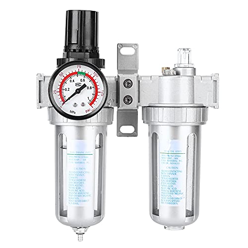ZAICOLER Luftkompressor Wasserabscheider, 0 MPa Bis 1 MPa Wasserabscheider für Luftkompressorluftfilterregler 1PCs für Luftkompressor ZAICOLER Luftkompressor Wasserabscheider, 0 MPa Bis 1 MPa Wasserabscheider für Luftkompressorluftfilterregler 1PCs für Luftkompressor von ZAICOLER