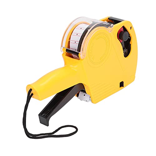 ZAICOLER Preisschildpistole, Plastikpreispistole Easy Operation für Kleidung, Spielzeug, Gepäck, Teppiche (YELLOW) von ZAICOLER