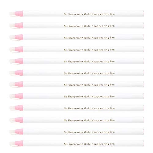 ZAICOLER Schneiderkreide, 12pcs/Packstoff Stoff Unsichtbarer Löschbarer Stift Nähen Kreide Stoff Kreide Schneiderschneider Handwerksmarkierung Stifte Nähen Stoffmarkierungen und Tracing ZAICOLER Schneiderkreide, 12pcs/Packstoff Stoff Unsichtbarer Löschbarer Stift Nähen Kreide Stoff Kreide Schneiderschneider Handwerksmarkierung Stifte Nähen Stoffmarkierungen und Tracing von ZAICOLER