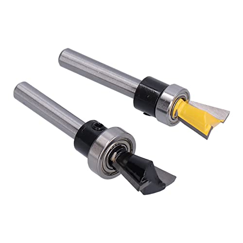 ZAICOLER Shank -Schwalbenschwanzgelenk -Router -Bits, Gelenklager Router Bits 2pcs Set Haderail Bit Gelenkrouter mit Lagerholzmahlen Cutter Cutter Haderail Router Bit 1/4in Shank ZAICOLER Shank -Schwalbenschwanzgelenk -Router -Bits, Gelenklager Router Bits 2pcs Set Haderail Bit Gelenkrouter mit Lagerholzmahlen Cutter Cutter Haderail Router Bit 1/4in Shank von ZAICOLER