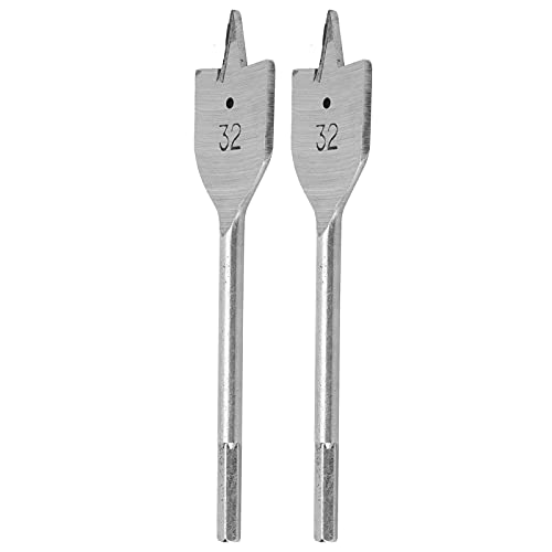 ZAICOLER Spatenbohrer-Set, 2-teiliges Holzbohrer-Set, Holzbohrer aus Kohlenstoffstahl Zum Bohren von Holzbearbeitungslöchern ZAICOLER Spatenbohrer-Set, 2-teiliges Holzbohrer-Set, Holzbohrer aus Kohlenstoffstahl Zum Bohren von Holzbearbeitungslöchern von ZAICOLER