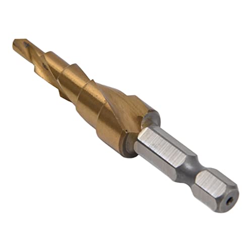 ZAICOLER Stiefmaschinenbohrbit, 4-12mm -Hex Schaft Stufe Drill Reamer Drill Bit Bit Schritt Hochgeschwindigkeit Stahl Titan Plattierte Spiralflöte Pagode Bohrer ZAICOLER Stiefmaschinenbohrbit, 4-12mm -Hex Schaft Stufe Drill Reamer Drill Bit Bit Schritt Hochgeschwindigkeit Stahl Titan Plattierte Spiralflöte Pagode Bohrer von ZAICOLER