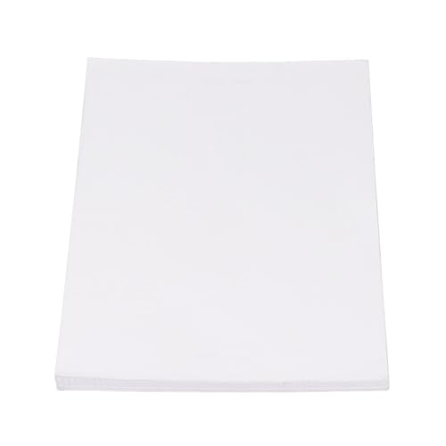 ZAICOLER Thermalpapier, 100 Blätter A4 Thermaldruckerpapier Gefaltetes Wasserdichtes Öl Kratzfestes Wärmedruckerpapier für Falschen Fragendrucke von ZAICOLER