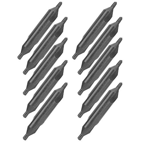 Zentrierbohrer, Zentrierbohrer-Set, 10-teilig, Zentrierbohrer, A-Typ, Schnellarbeitsstahl, Industrielles Verarbeitungswerkzeug, 3 Mm Zentrierbohrer, Zentrierbohrer-Set, 10-teilig, Zentrierbohrer, A-Typ, Schnellarbeitsstahl, Industrielles Verarbeitungswerkzeug, 3 Mm von ZAICOLER