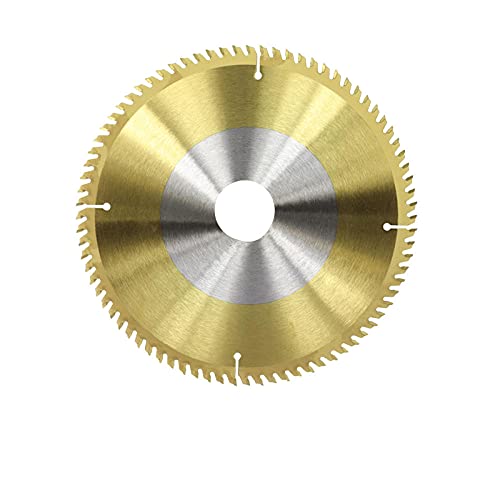 ZAJYZZF 1 Stück 210 mm/250 mm TCT-Sägeblatt 24 T/40 T/80 T Kreissägescheibe Titanbeschichtete Trennscheibe Hartmetallsägen-Trennscheibe TCT-Sägeblatt-_1 Stück 210 x 25,4 x 24 T(1pc 210x30x80T) von ZAJYZZF
