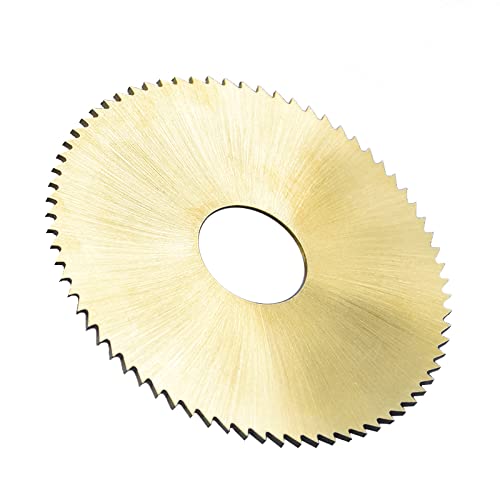 ZAJYZZF 1pc HSS Metall Schlitzsäge Klinge 63x1,2x16mm 72T Kreissäge Klinge Schlüssel Schneiden Maschine Klinge von ZAJYZZF