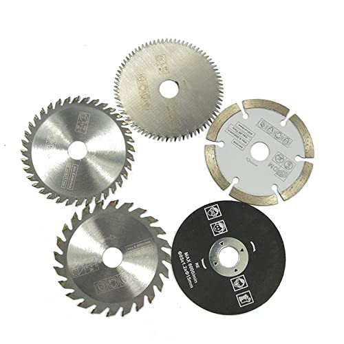 ZAJYZZF 5pc 85mm 10 innere Loch Schneiden Werkzeug Sägeblätter for Power Tool Kreissäge Klinge for Holz Sägeblatt kreisförmigen Mini Sägeblatt von ZAJYZZF
