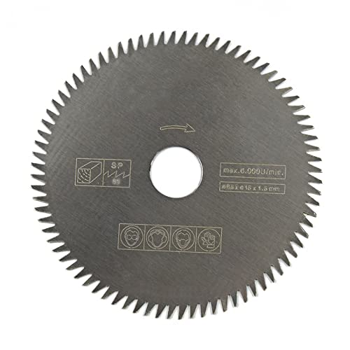 ZAJYZZF Hartmetall-Schneideblatt, Holz-Kunststoff-Schneidewerkzeug, Sägeblatt, multifunktionales kleines Kreissägeblatt, 85 mm x 15 x 1,5 80(85mm*10 * 1.5 80) von ZAJYZZF