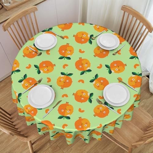 60 Zoll Runde Tischdecke Mit Spitze, Wasserdicht, Waschbar, für Bankett-Dekor, Cartoon-Obst-Muster, Ganzjährige Verwendung Colorful 60 In 60 Zoll Runde Tischdecke Mit Spitze, Wasserdicht, Waschbar, für Bankett-Dekor, Cartoon-Obst-Muster, Ganzjährige Verwendung Colorful 60 In von ZALXOZYL