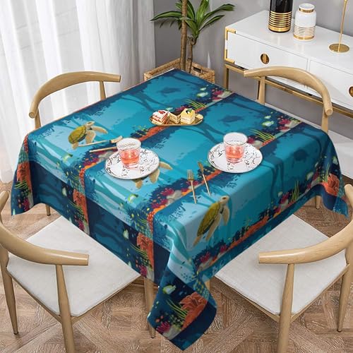 60X60 Zoll Quadratische Tischdecke, Event-Dekor-Grundlage, Fleckenabweisende Oberfläche, Intensive Farbsättigung, Kompakt Zusammenfaltbar Colorful 152X152 60X60 Zoll Quadratische Tischdecke, Event-Dekor-Grundlage, Fleckenabweisende Oberfläche, Intensive Farbsättigung, Kompakt Zusammenfaltbar Colorful 152X152 von ZALXOZYL