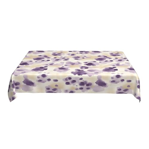 Auslaufsichere Tischdecke, 152,4 X 228,6 cm, Polyester, Abwischbar, Bedrucktes Musterdesign – Dekoration für Hochzeitsempfänge Color One Size Auslaufsichere Tischdecke, 152,4 X 228,6 cm, Polyester, Abwischbar, Bedrucktes Musterdesign – Dekoration für Hochzeitsempfänge Color One Size von ZALXOZYL