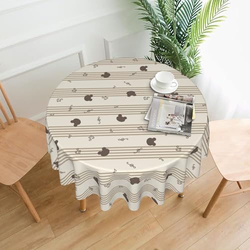 Erdbeer-Tischdecke, Rund, 152 cm, Bedrucktes Muster, für Sommerpartys und Küchendekoration Color 60In Erdbeer-Tischdecke, Rund, 152 cm, Bedrucktes Muster, für Sommerpartys und Küchendekoration Color 60In von ZALXOZYL