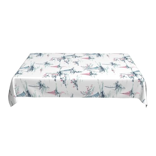 Kleinkindfreundliche Tischdecke 60X90 Zoll, Bedrucktes Musterdesign, Ungiftiges PVC für Hochstuhlbefestigung, Familientisch F 90in Kleinkindfreundliche Tischdecke 60X90 Zoll, Bedrucktes Musterdesign, Ungiftiges PVC für Hochstuhlbefestigung, Familientisch F 90in von ZALXOZYL