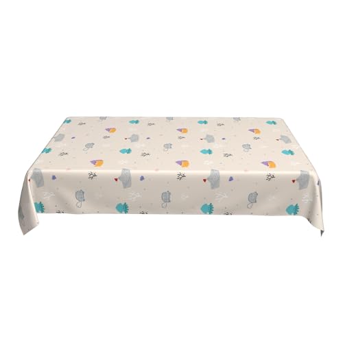 Luxuriöse Abwischbare Tischdecke, 152 X 228 cm, Bedrucktes Musterdesign, Wasserdichtes Polyester für Picknick- Und Grilldekoration D 90in Luxuriöse Abwischbare Tischdecke, 152 X 228 cm, Bedrucktes Musterdesign, Wasserdichtes Polyester für Picknick- Und Grilldekoration D 90in von ZALXOZYL