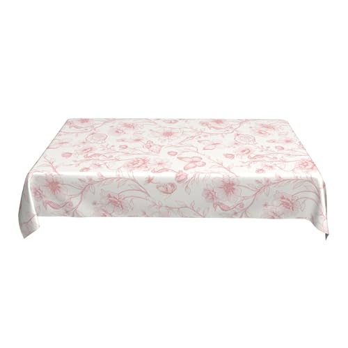 PVC-Tischdecke, 152 X 228 cm, Rechteckig, Wasserfest, Schmutzabweisend, Bedrucktes Musterdesign, Knitterfrei, für Picknick-Brunch-Buffet-Tische Colorful 90in PVC-Tischdecke, 152 X 228 cm, Rechteckig, Wasserfest, Schmutzabweisend, Bedrucktes Musterdesign, Knitterfrei, für Picknick-Brunch-Buffet-Tische Colorful 90in von ZALXOZYL