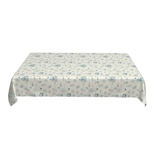 Tischdecke, 152,4 X 228,6 cm, Reichhaltiges, Bedrucktes Musterdesign, Wasserdicht für Formelle Abendessen Colorful 90in Tischdecke, 152,4 X 228,6 cm, Reichhaltiges, Bedrucktes Musterdesign, Wasserdicht für Formelle Abendessen Colorful 90in von ZALXOZYL