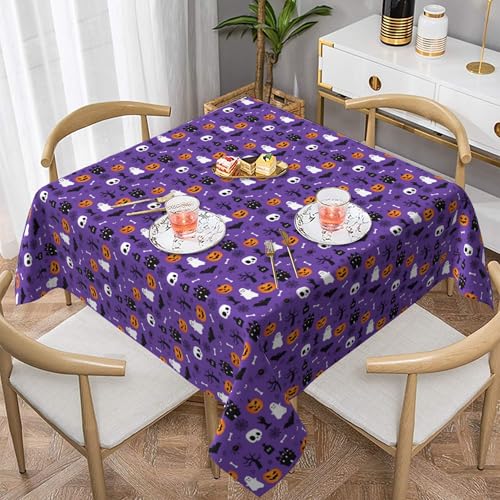 Tischdecke Für Café-Tisch,137,2X137cm Und 152,4X152,4 cm,Wasserfest,Ölbeständig,Weich,Leuchtende Farben,Durchsickerungssicher,Leicht Zu Reinigen,Knitterfrei,Für Partys Und Hochzeiten B 137X137 Tischdecke Für Café-Tisch,137,2X137cm Und 152,4X152,4 cm,Wasserfest,Ölbeständig,Weich,Leuchtende Farben,Durchsickerungssicher,Leicht Zu Reinigen,Knitterfrei,Für Partys Und Hochzeiten B 137X137 von ZALXOZYL