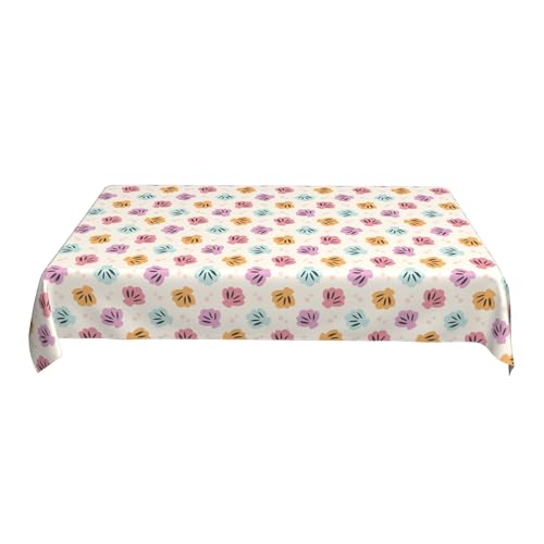 Tischdecke Mit Tiermuster, 152 X 228 cm, Rechteckig, Bedrucktes Musterdesign, Wasserdicht für Dschungel-Mottopartys Colorful 90in von ZALXOZYL