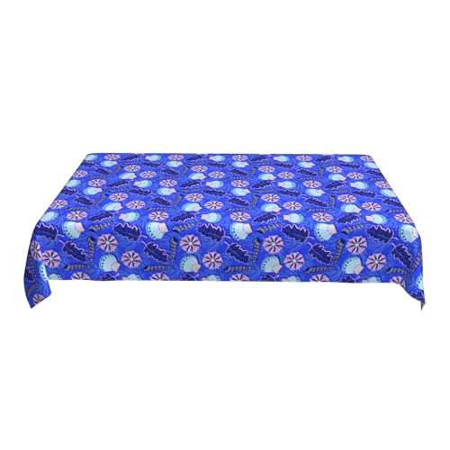 Tischdecke für Familienzusammenhalt, 152,4 X 228,6 cm, Bedrucktes Muster, Gesprächsstarter-Muster für Gespräche Beim Abendessen E 90in Tischdecke für Familienzusammenhalt, 152,4 X 228,6 cm, Bedrucktes Muster, Gesprächsstarter-Muster für Gespräche Beim Abendessen E 90in von ZALXOZYL