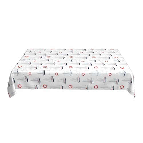 Wiederverwendbare Tischdecke, 152 X 228 cm, Rechteckig, Bedrucktes Musterdesign, PVC, Wasserdicht, für Banketttische Bei Hochzeitsempfängen F 90in Wiederverwendbare Tischdecke, 152 X 228 cm, Rechteckig, Bedrucktes Musterdesign, PVC, Wasserdicht, für Banketttische Bei Hochzeitsempfängen F 90in von ZALXOZYL