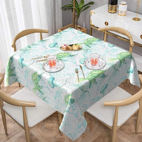 ZALXOZYL Quadratische Abdeckung (152 X 152 cm), Unverzichtbar Zum Zusammenfalten, Auslaufsichere Rückseite, Satte Farbtiefe, Ordentliche Faltlagerung Colorful 137X137 von ZALXOZYL