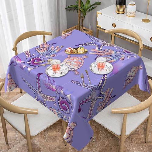 ZALXOZYL Quadratische Abdeckung 54X54 Zoll, Farmhouse Staple, Anti-Seepage Tech, Sunfast Hue Assurance, Knitterfrei Ready Colorful 137X137 ZALXOZYL Quadratische Abdeckung 54X54 Zoll, Farmhouse Staple, Anti-Seepage Tech, Sunfast Hue Assurance, Knitterfrei Ready Colorful 137X137 von ZALXOZYL