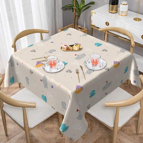 ZALXOZYL Quadratischer Einband, 54 X 54 Zoll, Partner für Den Täglichen Gebrauch, Tear-Stop-Matrix, Uv-Stabile Farben, Abwischen und Auffrischen Colorful 152X152 ZALXOZYL Quadratischer Einband, 54 X 54 Zoll, Partner für Den Täglichen Gebrauch, Tear-Stop-Matrix, Uv-Stabile Farben, Abwischen und Auffrischen Colorful 152X152 von ZALXOZYL