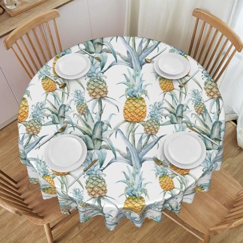 ZALXOZYL Runde Spitzentischdecke, 152,4 cm, Wasserdicht, für Buffet, Catering, Events, Cartoon-Obst-Muster, Strapazierfähiger Stoff Colorful 60 In ZALXOZYL Runde Spitzentischdecke, 152,4 cm, Wasserdicht, für Buffet, Catering, Events, Cartoon-Obst-Muster, Strapazierfähiger Stoff Colorful 60 In von ZALXOZYL