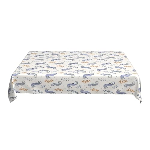 ZALXOZYL Teetischdecke, 152,4 X 228,6 cm, Abwischbares Polyester, Bedrucktes Musterdesign – Rechteckiges, Wasserabweisendes Dekor Color One Size ZALXOZYL Teetischdecke, 152,4 X 228,6 cm, Abwischbares Polyester, Bedrucktes Musterdesign – Rechteckiges, Wasserabweisendes Dekor Color One Size von ZALXOZYL