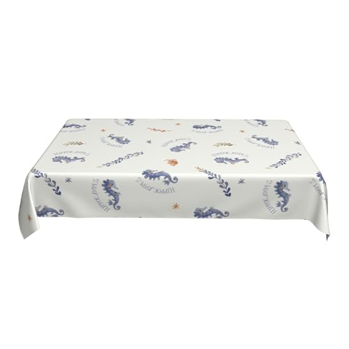 wasserdichte Tischkarten-Tischdecke, 152,4 X 228,6 cm, Bedrucktes Muster, Sitzplan-Schutz B 90in wasserdichte Tischkarten-Tischdecke, 152,4 X 228,6 cm, Bedrucktes Muster, Sitzplan-Schutz B 90in von ZALXOZYL