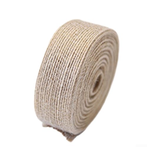 Crafters Delight natürliches Juteband, ideal für einzigartige Party-Dekor-Ideen, 5 m (3 cm) von ZAMETTER