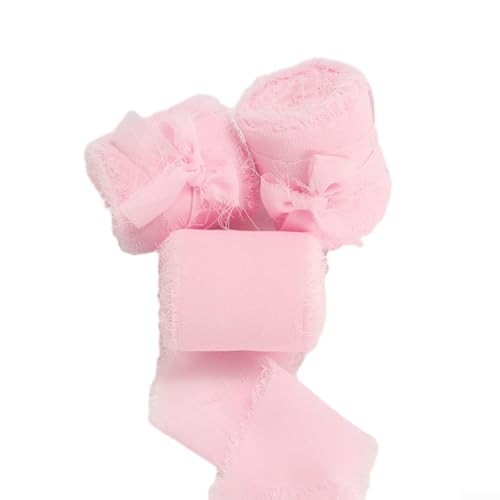Dekoratives Satin-Chiffonband für Einladungen und Hochzeiten, 4 cm breit, ideal zum Basteln und Dekorieren, 5 m Dekoratives Satin-Chiffonband für Einladungen und Hochzeiten, 4 cm breit, ideal zum Basteln und Dekorieren, 5 m von ZAMETTER