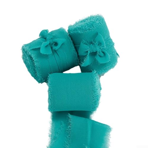 Dekoratives Satin-Chiffonband für Einladungen und Hochzeiten, 4 cm breit, ideal zum Basteln und Dekorieren, Hellgrün, 5 m Dekoratives Satin-Chiffonband für Einladungen und Hochzeiten, 4 cm breit, ideal zum Basteln und Dekorieren, Hellgrün, 5 m von ZAMETTER