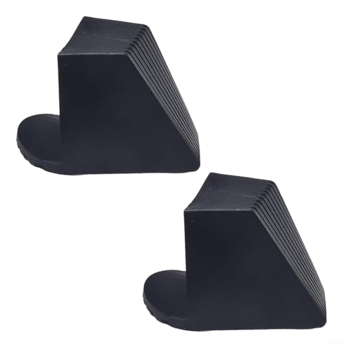 Set mit 2 quadratischen Endkappen für Fitnessgeräte und Möbelbeine (50 x 50 mm) von ZAMETTER