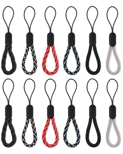 ZAMXHUG Finger Lanyard Small Handschlaufe - 12 pcs Verstellbare Finger Wrist Neck Lanyards Nylon Fingerschlaufe Tragbare Finger Lanyard Handschlaufe für Handy, Kamera, Schlüssel, USB Sticks ZAMXHUG Finger Lanyard Small Handschlaufe - 12 pcs Verstellbare Finger Wrist Neck Lanyards Nylon Fingerschlaufe Tragbare Finger Lanyard Handschlaufe für Handy, Kamera, Schlüssel, USB Sticks von ZAMXHUG