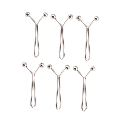 6 Stück Pant Waist Tightener, Waist Buckle Clip, Knöpfe Hosen Enger Machen Clip, Hosenbund Enger Machen,Nähfreiknopf Hosen Verkleinern Clip,Hosenknopf Zum Enger Machen,Waist Clip Für Jeans von ZANGWAGRU
