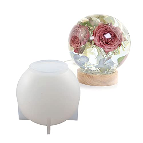 Silikonkristallkugelform Runde Kugelform Bastel Ornamente Für Epoxidharz Schmuck Werkzeuge Seifen Kerze Herstellung Silikonkristallkugelform Runde Kugelform Bastel Ornamente Für Epoxidharz Schmuck Werkzeuge Seifen Kerze Herstellung von ZANGWAGRU