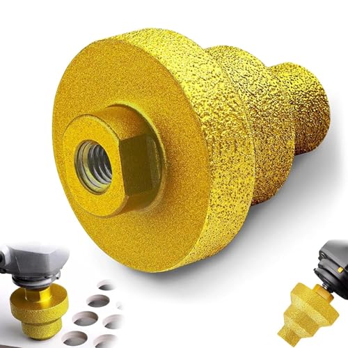 ZANWANXIN Effective Diamond Core Drill Bit, Diamond Stepped Pagoda,20-35-50mm Chamfer Multi-Layer Conical Hole Opener,for Porcelain, Tile, Concrete (1 Pcs) von ZANWANXIN