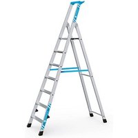ZARGES Stehleiter einseitig Nova S silber 7 Stufen, H: 226,0 cm ZARGES Stehleiter einseitig Nova S silber 7 Stufen, H: 226,0 cm von ZARGES