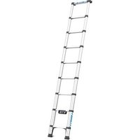 ZARGES Teleskopleiter Compactstep L silber 9 Sprossen, H: 266,0 cm ZARGES Teleskopleiter Compactstep L silber 9 Sprossen, H: 266,0 cm von ZARGES