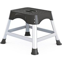 ZARGES Tritthocker Workstand P silber 1 Stufe, H: 40,0 cm von ZARGES