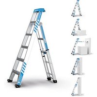 ZARGES Vielzweckleiter MultiMaster 5 silber, H: 288,0 cm ZARGES Vielzweckleiter MultiMaster 5 silber, H: 288,0 cm von ZARGES