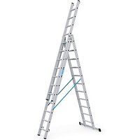 ZARGES Vielzweckleiter Skymaster DX silber 3x 11 Sprossen, H: 720,0 cm ZARGES Vielzweckleiter Skymaster DX silber 3x 11 Sprossen, H: 720,0 cm von ZARGES