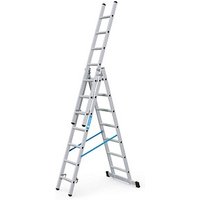 ZARGES Vielzweckleiter Skymaster DX silber 3x 7 Sprossen, H: 440,0 cm ZARGES Vielzweckleiter Skymaster DX silber 3x 7 Sprossen, H: 440,0 cm von ZARGES