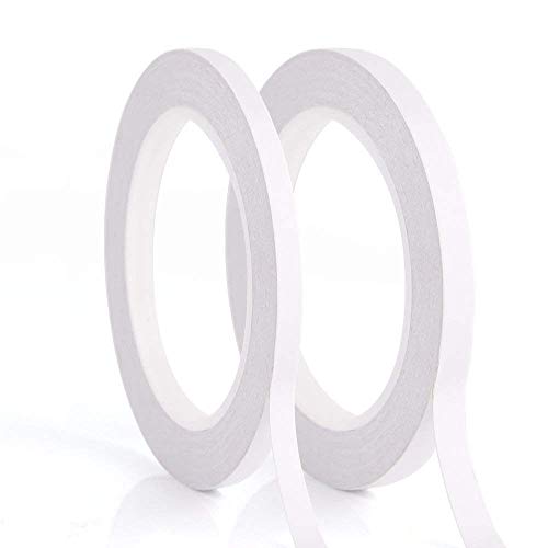 ZARRS Doppelseitigen Klebeband,Selbstklebendes 2 Rollen Handwerksklasse Starke Klebebänder für Sammelalbum Bastel Fotos Büro DIY Weiß 5mm*20m 10mm*20m ZARRS Doppelseitigen Klebeband,Selbstklebendes 2 Rollen Handwerksklasse Starke Klebebänder für Sammelalbum Bastel Fotos Büro DIY Weiß 5mm*20m 10mm*20m von ZARRS