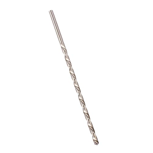 6 Mm HSS Extra Lang 200 Mm Drehbohrbohrer mit Geraftem Schaft für Präzisionsschneckenanwendungen Langlebige Hochgeschwindigkeitsstahl-Spiralflöten Ideal für Metallholzbearbeitung von ZASCHMOY