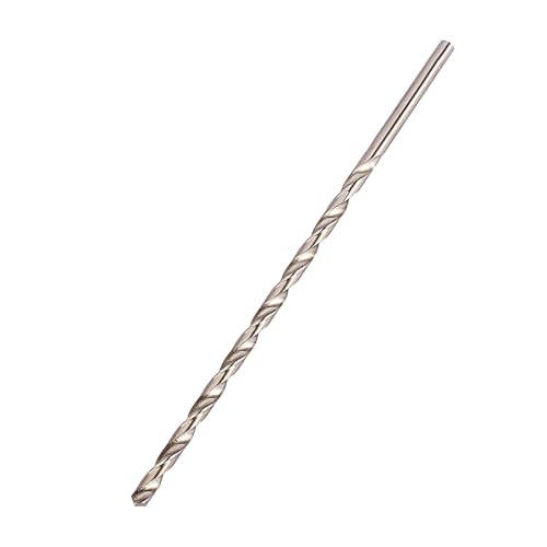 6 Mm HSS Extra Lang 200 Mm Drehbohrbohrer mit Geraftem Schaft für Präzisionsschneckenanwendungen Langlebige Hochgeschwindigkeitsstahl-Spiralflöten Ideal für Metallholzbearbeitung von ZASCHMOY