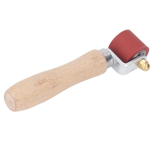 Ergonomische Nahtrollen-Wärmefest Gegen 260 癈 für PVC-Schweißen und Tapete 28 Mm Breite 32 Mm Durchmesser Hochwertiger Holzgriff und Haltbares Design von ZASCHMOY